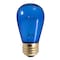 Bulbrite 11-Watt S14 Transparent Blue Dimmable Incandescent Light Bulb, 25PK 861307 - alternate 1